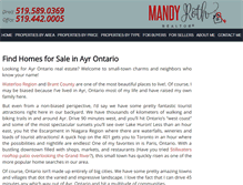 Tablet Screenshot of mandyrothsells.com